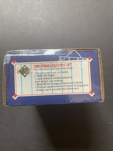 1991 Upper Deck Baseball Final Edition Set Factory Sealed Pedro Martinez Rc Mint