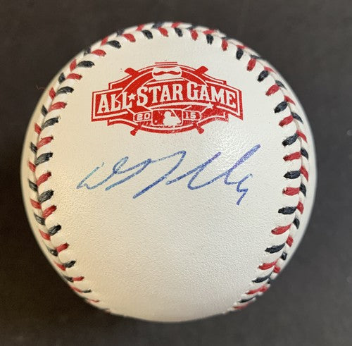 Dj Lemahieu Signed 2015 Official All Star Game Baseball JSA Coa Yankees Auto