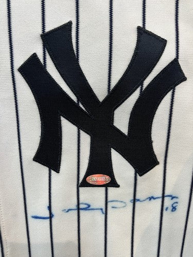 Johnny Damon Signed New York Yankees Authentic Majestic #18 Jersey Steiner Coa