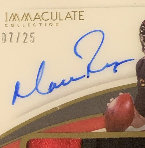 2021 Panini Immaculate collection Matt Ryan Falcons PATCH AUTO /25 Mint Sealed