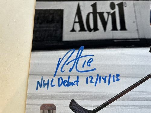 Ryan Strome Islanders Signed 11x14 Photo NHL Debut Autograph Le/18 Fanatics Coa