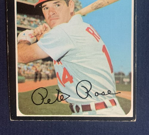 1971 Topps Baseball #100 PETE ROSE EX REDS Card Is Crisp Great Color