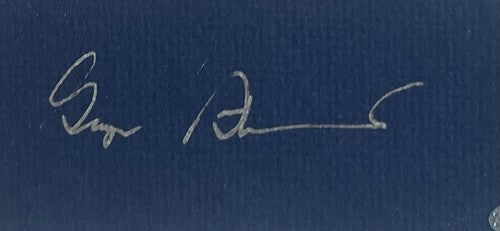 George Steinbrenner Signed 19x22 Framed Yankees Cut Auto W/Billy Martin Steiner