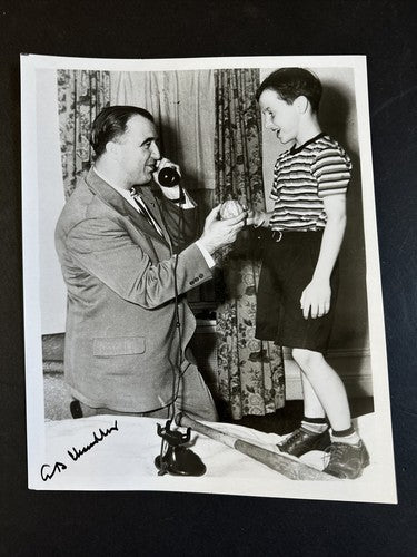 AB Happy Chandler Signed 8x10 Photo MLB Commissioner HOF Mint Autograph Cbm Coa