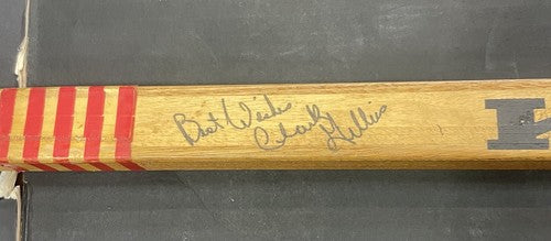 Clark Gillies Signed Koho Custom Pro 1977 Game Used Stick Islanders Auto CBM COA