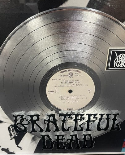 Jerry Garcia Grateful Dead Framed 3D Platinum Record Facsimile Autograph