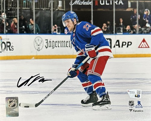 Adam Fox Signed 8x10 Photo Framed NY Rangers Mint Autograph Fanatics COA