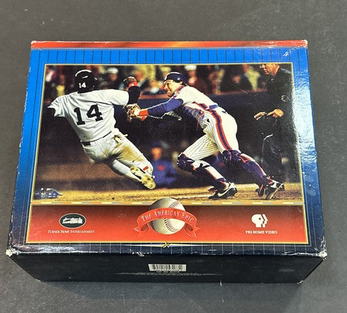 PBS Home Video Baseball A Film By Ken Burns VHS VCR Box Set of 9 Tapes