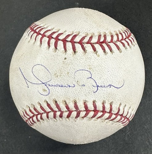 Mariano Rivera Signed Game Used MLB Baseball Yankees Autograph Steiner COA HOF