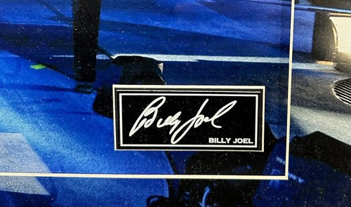 Billy Joel 3D Framed Photo Piano Man Sheet Music Shea Stadium Printed Auto Mets