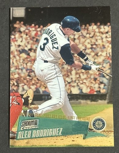 2000 Topps Stadium Club Chrome Alex Rodriguez #50 First Day Issue /100 SSP