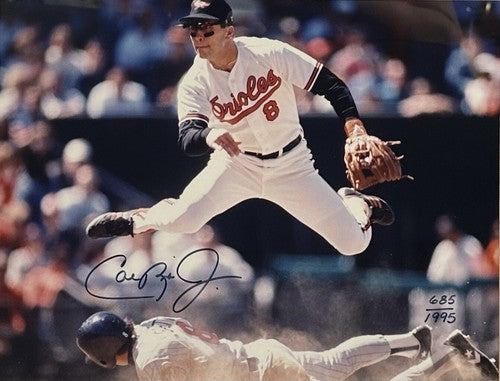 Cal Ripken Jr Signed 11x14 Framed Photo Baltimore Orioles LE Auto CBM COA HOF
