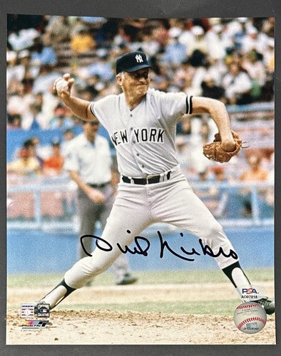 Phil Niekro Signed 8x10 Photo New York Yankees PSA 10 Gem Mint Autograph LOA HOF
