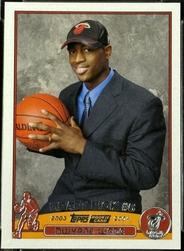 2003-04 Topps #225 Dwyane Wade Rookie Card RC Bccg 10 Gem Mint Beckett Heat HOF