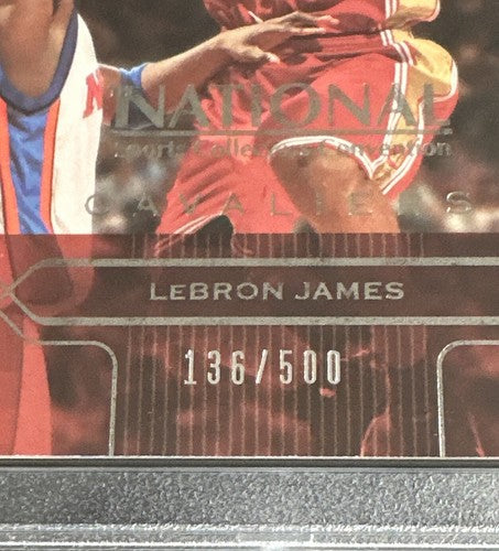 2004 Upper Deck National Convention Lebron James #TN1 /500 PSA 10 Gem MInt Pop 1