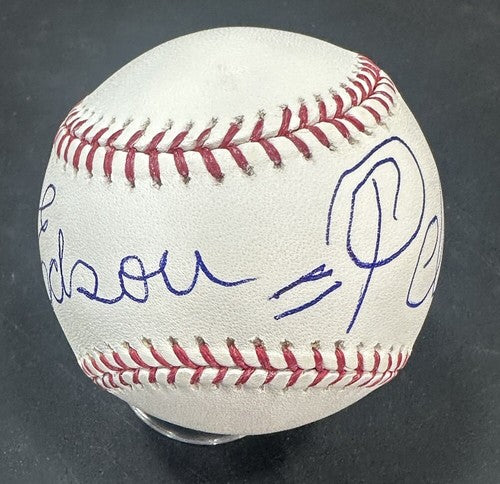 Pele Signed Official Mlb Baseball Edson Pele Mint Auto PSA Coa HOF Soccer Legend