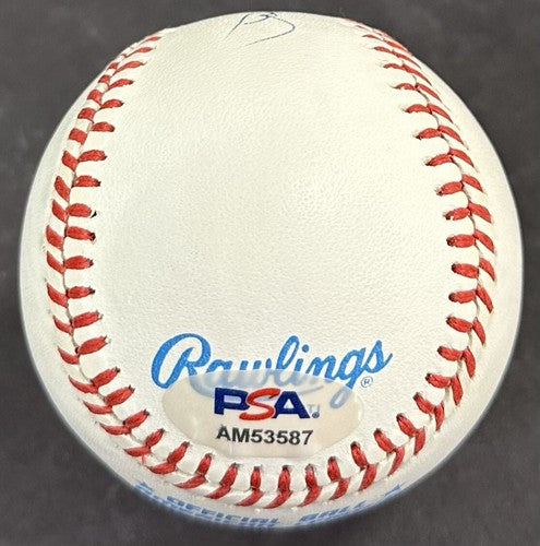 Phil Rizzuto Signed Official AL Clean Pearl White Baseball Yankees Hof Auto PSA