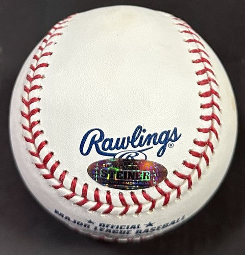 Jerry Koosman Signed MLB Baseball 2008 Shea Stadium Logo Mets Auto Steiner COA