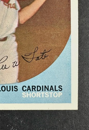 1959 Topps Set-Break #544 Lee Tate Mint Crisp Feels Brand New Out Of Pack Beauty