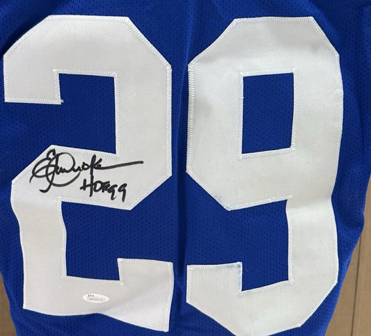 Eric Dickerson Signed Indianapolis Colts Jersey HOF 99 Autograph #29 JSA COA