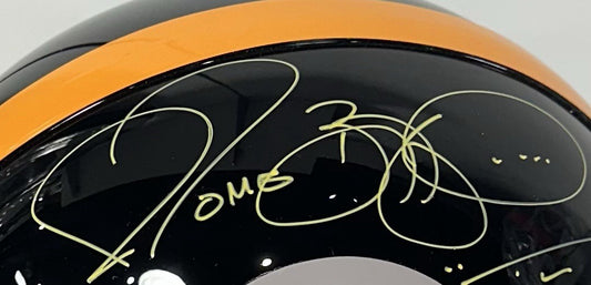 Jerome Bettis Signed Steelers Pro Authentic FS Helmet /36 Stat Auto Fanatics HOF