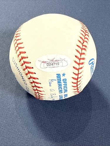 Larry Doby Signed Official American League Baseball PSA Coa Cleveland HOF Auto