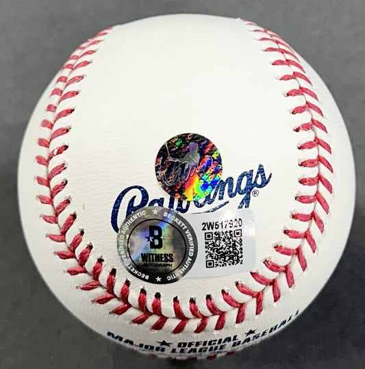 Ichiro Suzuki Signed Official MLB Baseball Mariners HOF 25 Autograph BAS COA