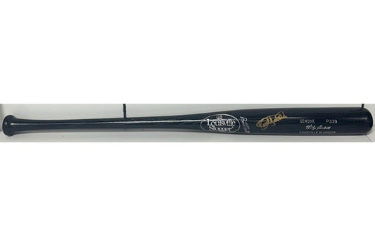 Kirby Puckett Signed LS P339 Game Model Bat Twins Gold Mint Auto JSA LOA HOF