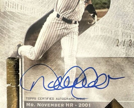2020 Topps Transcendent Derek Jeter Auto Captains Collection 2/3 NY Yankees HOF