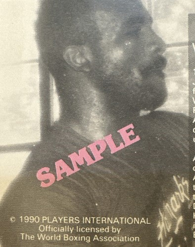 Evander Holyfield Ringlords Boxing Card #1 Players Sample 1991 PROMO MINT Hof