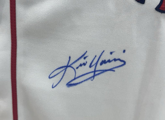 Kevin Youkilis Signed Majestic Red Sox Jersey Auto TRISTAR MLB NWT Size XL WS
