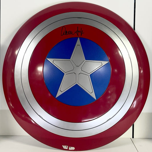 Aaron Judge Signed Marvel Captain America Shield Yankees Auto Fanatics MLB NIB