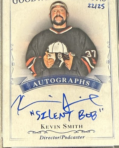 Kevin Smith 2016 Goodwin Champions Silent Bob Auto Psa 10 Gem Mint Pop 1 Le /25
