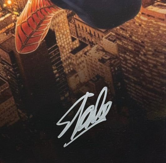 Marvel Spider-Man Stan Lee Signed 16x20 Framed Photo Auto SLC COA Hologram