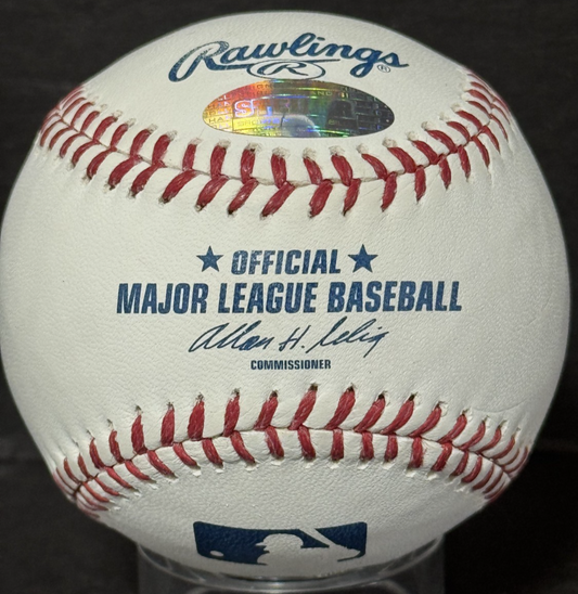 Al Kaline Tigers Signed Official Baseball MLB Holo & Steiner COA HOF 80 Auto