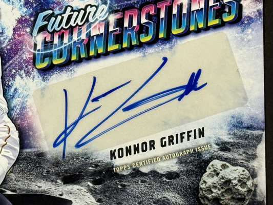 Topps 2025 Pro Debut Future Cornerstones Konnor Griffin Auto /99 Pirates #1 Pros