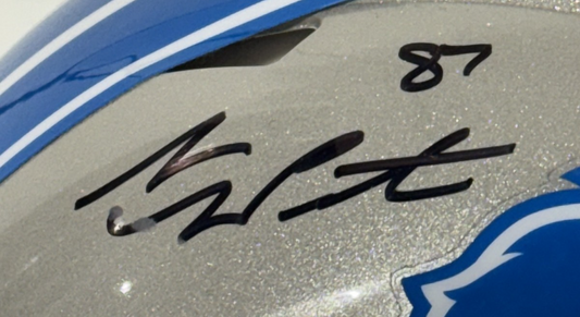 Sam LaPorta Signed FS Speed Authentic Helmet Auto Fanatics Coa Detroit Lions