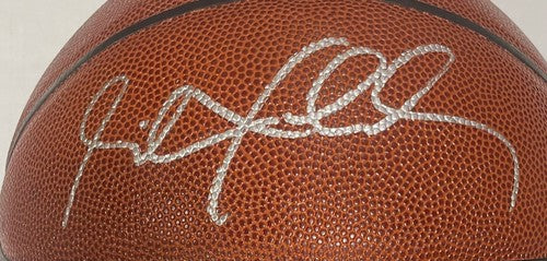 Stephon Marbury Signed NBA Spalding Basketball I/O Autograph Steiner Holo Knicks