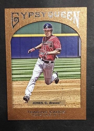 2011 GYPSY QUEEN FRAMED Lot 12 Cards /999 Chipper Jones Mauer Mint