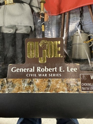 GI Joe General Robert E. Lee Civil War Series Timeless 12" Hasbro 1998 New Nib