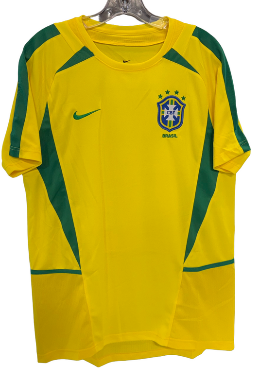 Ronaldinho Signed Nike #11 Brazil National Team Soccer Jersey Auto BAS COA
