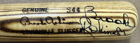 Brooks Robinson Signed Genuine LS Game Model S44 Bat Orioles Hof Auto CBM Coa