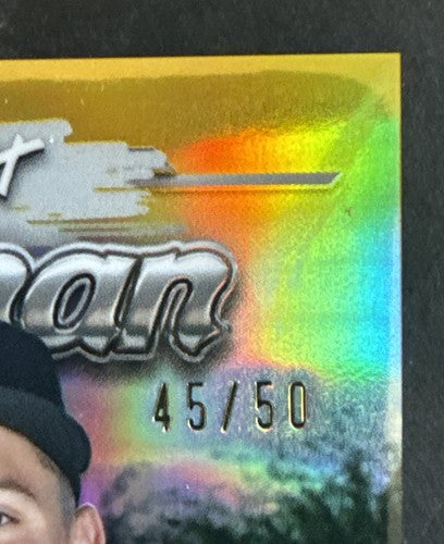 Colson Montgomery 2024 Bowman Chrome M1B-4 My 1st Bowman True Gold Refractor /50