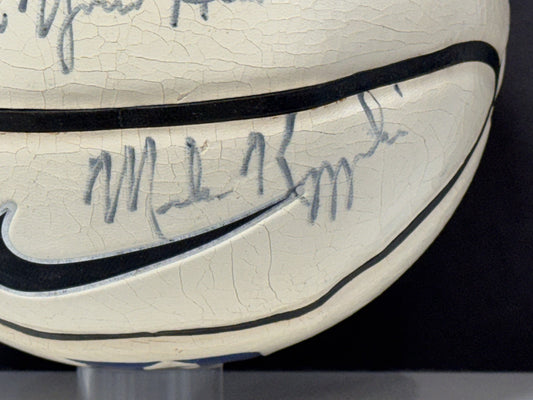 Mike Krzyzewski Coach K Signed Mini Duke Basketball ins To Justin Auto CBM COA