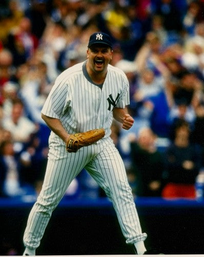 David Wells Yankees 8x10 Photo PERFECT GAME PG 1998 Unsigned Steiner & MLB