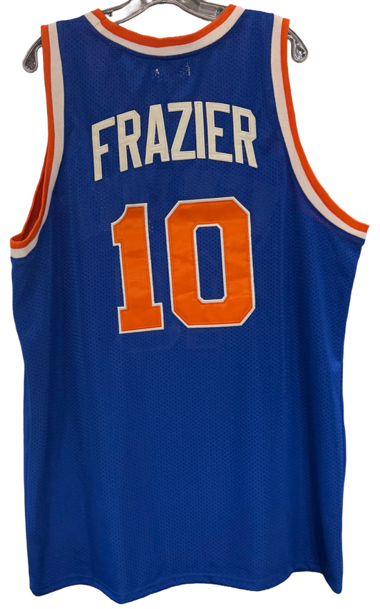 Walt Frazier Knicks Mitchell Ness Hardwood Classics Authentic 71-72 Jersey Sz 52