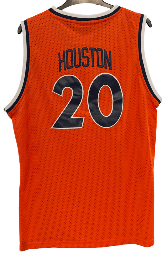 Allan Houston NY Knicks Nike Team Sports Orange Basketball Jersey XL Length +2