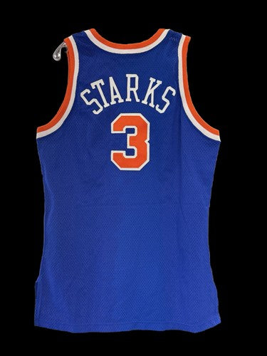 John Starks Ny Knicks Game Issued 1995 /96 Champion Pro Cut +2 Jersey Sz 44