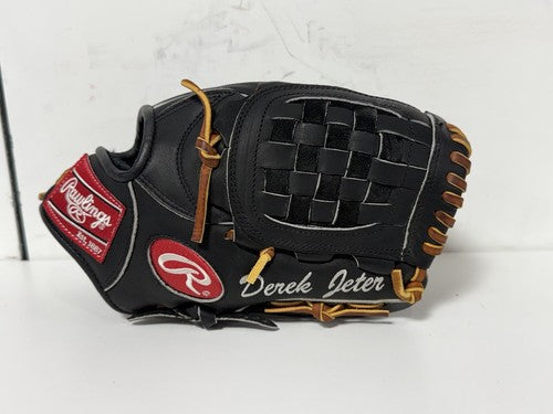 Derek Jeter Yankees Signed Rawlings Game Model Glove HOF Auto Steiner MLB Holo