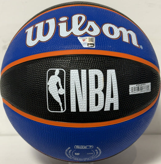 Jalen Brunson Signed Wilson Tribute Basketball NY Knicks Autograph Fanatics COA
